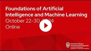 Foundations of Artificial Intelligence and Machine Learning