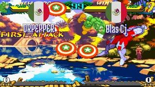 FT5 @mshvsf: DRPEPPER (MX) vs Blas Cj (MX) [Marvel Super Heroes vs Street Fighter Fightcade] Sep 17