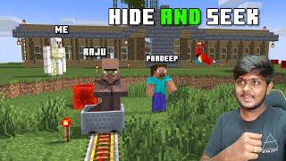 Hide And Seek In My 1.17 Survival World | Minecraft In Telugu | GMK GAMER