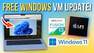 Running FREE Windows 11 ARM on Mac is now even EASIER! VMware Fusion 13.5.1