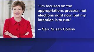 Sen. Susan Collins says she plans to seek re-election in 2026