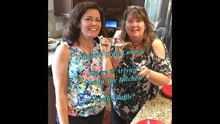 Stacey & Arlynn:  In The Kitchen -- "Crab Souffle"