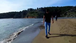 Timelaps Beachwalk iztuzu Dalyan Turkey