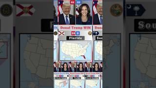 Comparison: 2024 US State Election Results || Donald Trump vs. Kamala Harris #part4