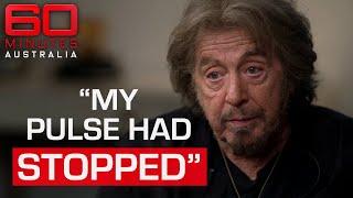 Legendary actor Al Pacino reveals near-death experience | 60 Minutes Australia