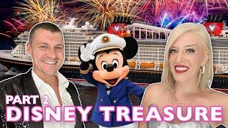 DISNEY TREASURE: Celebrating New Year's Eve & Cozumel | Plaza De Coco, Palo Brunch, Cruise Line