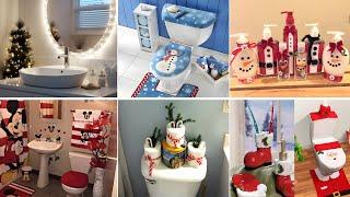 100+ EASY CHRISTMAS DECORATIONS 2024 - CHRISTMAS BATHROOM DECOR IDEAS 2024 