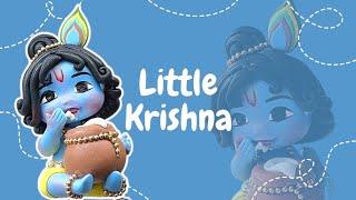 How to make Krishna with Clay | DIY Little Krishna Clay Art | Clay Craft Ideas