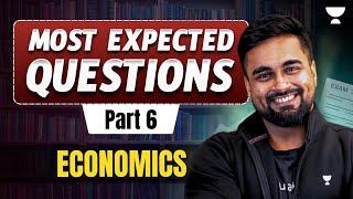  Most Expected Questions for 12th Commerce Economics | Part 6 | CA CS Shantam Gupta! 