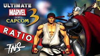 TNS UMvC3 RATIO POOLS (Ryu, Thor, Storm, Deadpool, Amaterasu) MvC3 Tourney Marvel 3