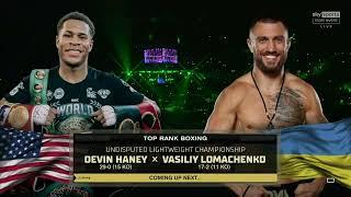 Devin Haney vs Vasiliy Lomachenko - 1080 P