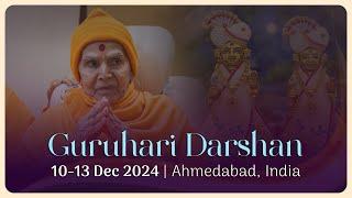 Guruhari Darshan, 10-13 Dec 2024, Ahmedabad, India