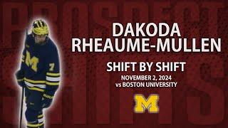 Dakoda Rhéaume-Mullen vs Boston University | Nov 2 2024