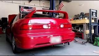 HKS Hi-Power Catback on Integra GSR - Sound Clip