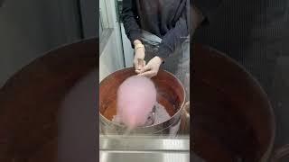 【PAPABUBBLE】Handmade Cotton Candy Tea  Making｜Japanese Street Food｜사탕 수제캔디