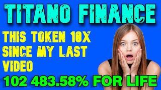 Titano Finance UP 10X Staking on Steroids