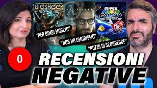 REAGIAMO alle RECENSIONI NEGATIVE assurde dei giochi che amiamo!