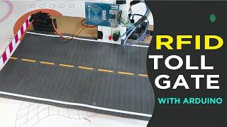 How to make rfid card based toll gate system wtih arduino | #arduino #iot #rfidtechnology