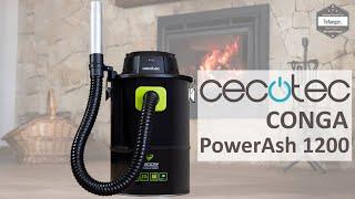 Cecotec CONGA PowerAsh 1200 - Ash vacuum cleaner - Wood stove, Pellet, Barbecue, ... - Unboxing