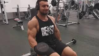 Biceps training with Bogdan Duta