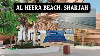 Al Heera Beach | Sharjah | Explore Dubai with Nadia | Vlog#15