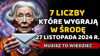 7 SZCZĘŚLIWYCH LICZB z NAJWIĘKSZYM PRAWDOPODOBIEŃSTWEM pojawienia się 23 listopada Mądrość Buddyjska