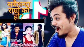 TikTok Nepal | Nepali Celebrities TikTok Compilation Videos.... REACTION