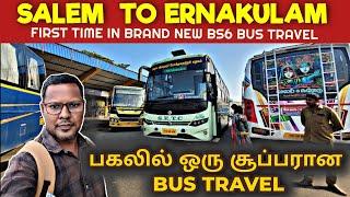  SALEM TO ERNAKULAM IN Brand New SETC Bus Travel Vlog  First time in Day Journey | Travel Advisor