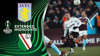 Aston Villa vs. Legia Warszawa : Extended Highlights | UECL Group Stage MD 5 | CBS Sports Golazo