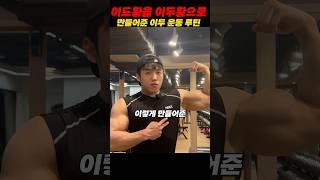 이도황의 팔을 만들어준 이두 루틴