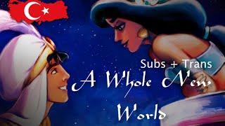 Aladdin - A Whole New World - Turkish (Subs + Trans) HD