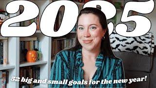 52 in '25  all my writing, reading, publishing, crochet, & other goals for the new year!