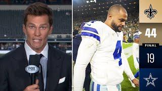 Cowboys are gonna be shit - Tom Brady on Dak Prescott & Dem Boyz humiliating lose to Saints 44-19