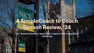 An SC2C Interview with Brendan Guzman, Head Men's Coach at the @NJCUGothicKnights