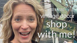 Shop for Vintage Decor With Me! Vintage Market Days Tour, See What I Bought!