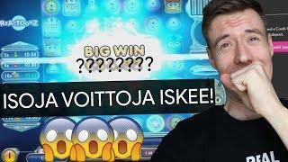 RAAKA TALLETUS + ISO VOITTO!!| Nettikasino #1