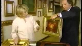 Eli Wilner discusses frames with Martha Stewart