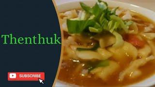 How to make Thenthuk/Tibetan handmade noodle~ Tibetan Vlogger.