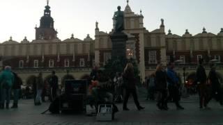 Street music in Krakow