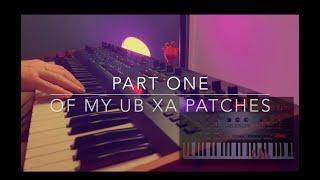 Behringer UB-Xa  - Some of my patches - Part One