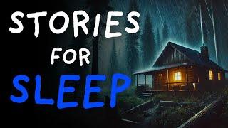 True Scary Stories Told to the Sound of Rain | Relax and Fall Asleep Quickly Vol. 128 l Black Screen