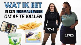 Wat ik eet in een NORMALE week om af te vallen