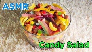 ASMR AUSTRALIAN CANDY (LOLLY) SALAD MUKBANG  | SATISFYING MOUTH SOUNDS | LIGHT WHISPERS