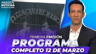 Noticias GDL con Ricardo Camarena | Programa completo 12 de marzo de 2025