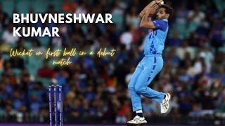 Bhuvneshwar strikes on first ball in debut match|Bhuvi first wicket ODI|#cricket #indvspak