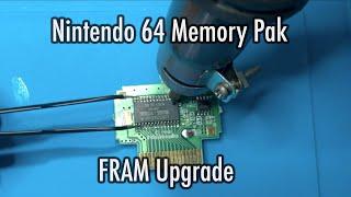 Nintendo 64 FRAM Upgrade Timelapse - Forbidden 3D Prints