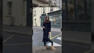 What French Women Wear In Winter | Elegant Women Fall & Winter Outfits Ideas 2022