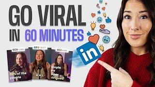 How to Go Viral on Linkedin in 2024 (new strategy)