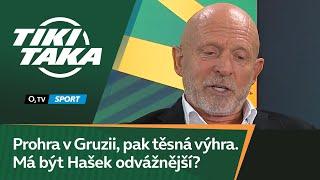 TIKI-TAKA: Prohra v Gruzii, pak těsná výhra. Má být Hašek odvážnější?