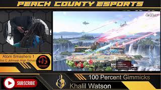 PCHS eSports - Super Smash Bros Ultimate - 100% Gimmicks vs Atom Smashers 1